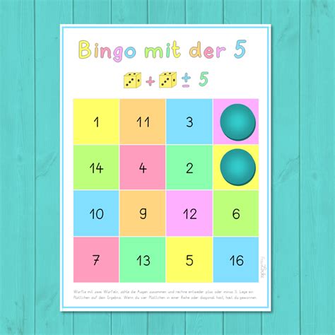 zahlen bingo kinder